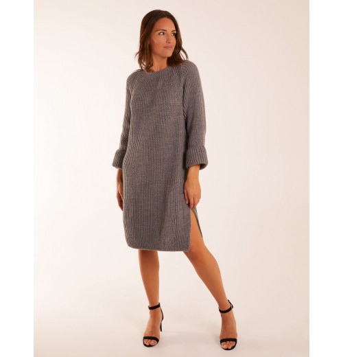 Knitted Ribbed Jumper Dress Knitted Ribbed Jumper Dress