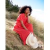 Drop Waist Tiered Midi Dress Drop Waist Tiered Midi Dress