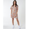 Angel Sleeve Wrap Front Mini Dress Angel Sleeve Wrap Front Mini Dress
