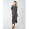 Angel Sleeve Tiered Midi Dress Angel Sleeve Tiered Midi Dress