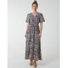 Shirred Waist Butterfly Sleeve Dress Shirred Waist Butterfly Sleeve Dress