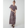 Shirred Waist Butterfly Sleeve Dress Shirred Waist Butterfly Sleeve Dress