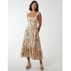 Tropical Print Button Front Dress Tropical Print Button Front Dress