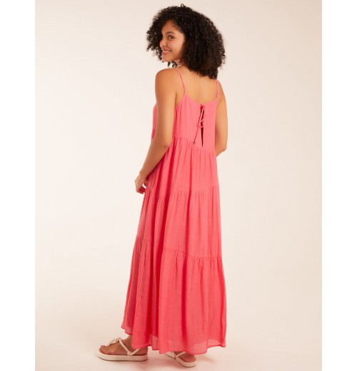 Drawstring Tier Maxi Dress Drawstring Tier Maxi Dress