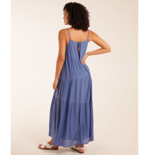 Drawstring Tier Maxi Dress Drawstring Tier Maxi Dress