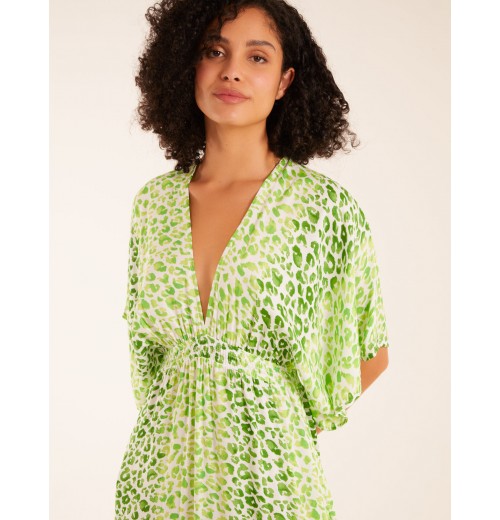 Elasticated Waist Tier Hem Angel Sleeve Maxi Dress Elasticated Waist Tier Hem Angel Sleeve Maxi Dress