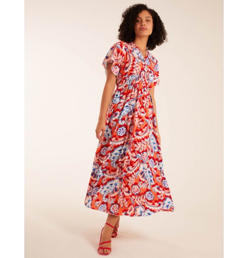 Oversized Paisley A Line Maxi Dress Oversized Paisley A Line Maxi Dress