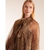 Leopard Print Pussy Bow Frill Shirt Dress Leopard Print Pussy Bow Frill Shirt Dress