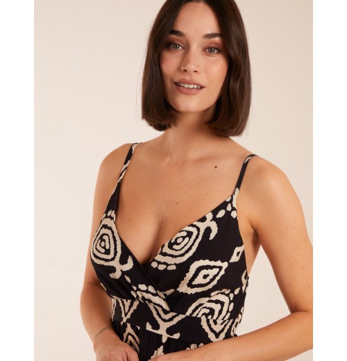 Crossover Aztec Border Dress Crossover Aztec Border Dress