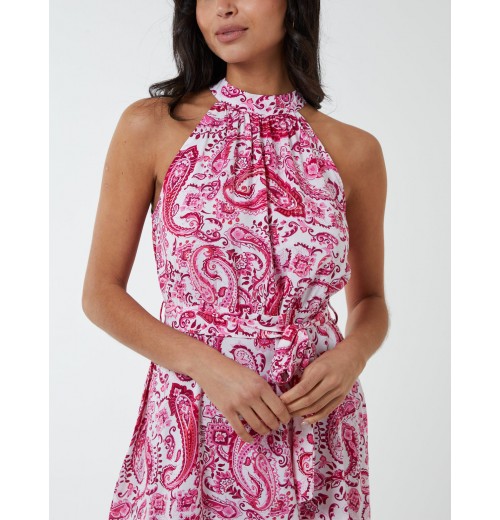 Halter Neck Midi Dress Halter Neck Midi Dress