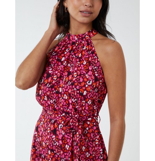 Halter Neck Midi Dress Halter Neck Midi Dress