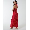 Polka Dot Halter Neck Maxi Dress Polka Dot Halter Neck Maxi Dress